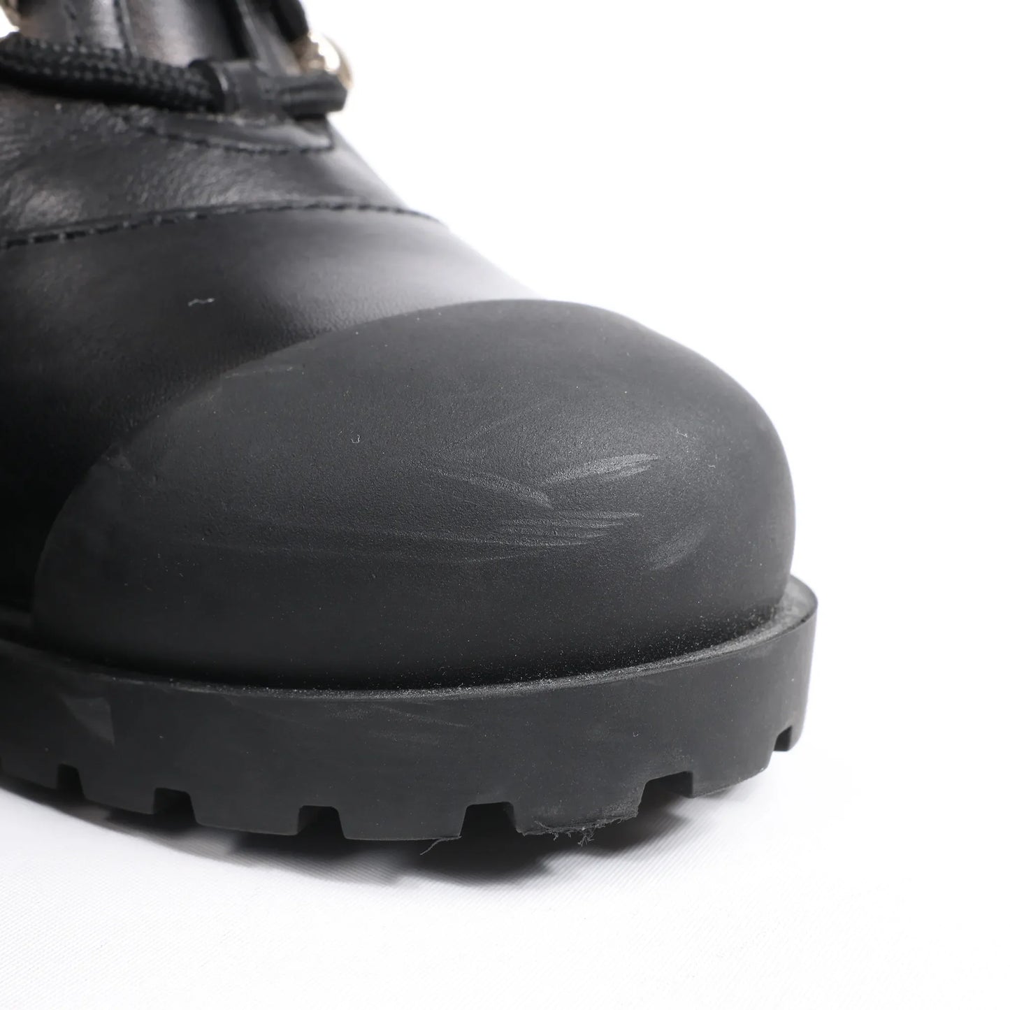 Valentino Garavani Rockstuds Leather Ankle Boots in Black, Size 37 EU