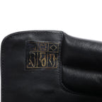 Valentino Garavani Rockstuds Leather Ankle Boots in Black, Size 37 EU