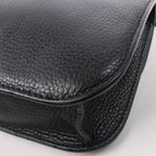 Valentino Rockstud Glam Lock Leather Chain Shoulder Bag in Black