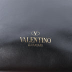 Valentino Garavani Rockstud Leather 2Way Handbag in Black