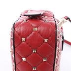 Valentino Rockstud 2Way Handbag in Red