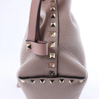 Valentino Garavani Rockstud Leather Crossbody Bag in Pink