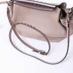 Valentino Garavani Rockstud Leather Crossbody Bag in Pink