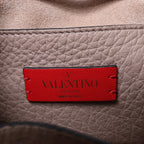 Valentino Garavani Rockstud Leather Crossbody Bag in Pink