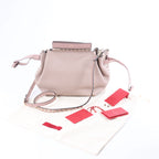 Valentino Garavani Rockstud Leather Crossbody Bag in Pink
