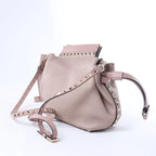 Valentino Garavani Rockstud Leather Crossbody Bag in Pink