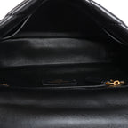 Valentino Garavani Roman Studs Leather 2Way Handbag in Black