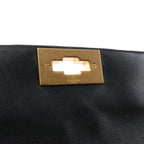 Valentino Garavani Roman Studs Leather 2Way Handbag in Black