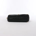 Valentino Garavani Roman Studs Leather 2Way Handbag in Black