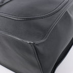 Valentino Garavani V Logo Leather 2Way Handbag in Black