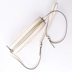 Valentino Garavani V logo Leather Crossbody Bag in Pink