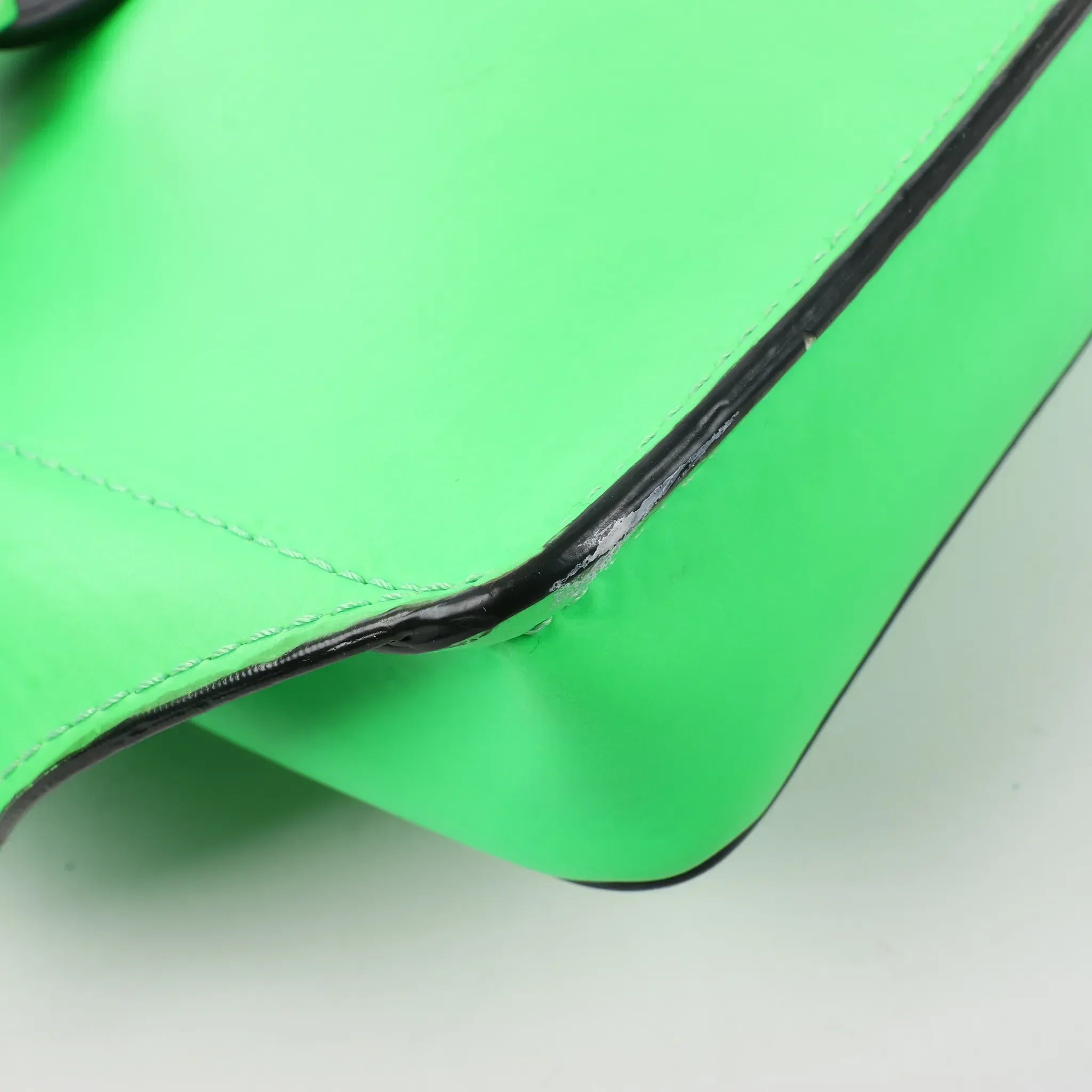 Valentino Garavani VLTN Leather Belt Bag in Green
