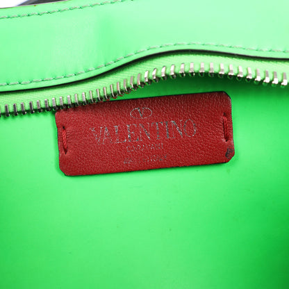 Sac ceinture en cuir Valentino Garavani VLTN en vert