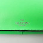 Valentino Garavani VLTN Leather Belt Bag in Green