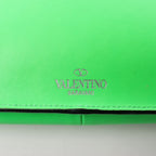 Valentino Garavani VLTN Leather Belt Bag in Green