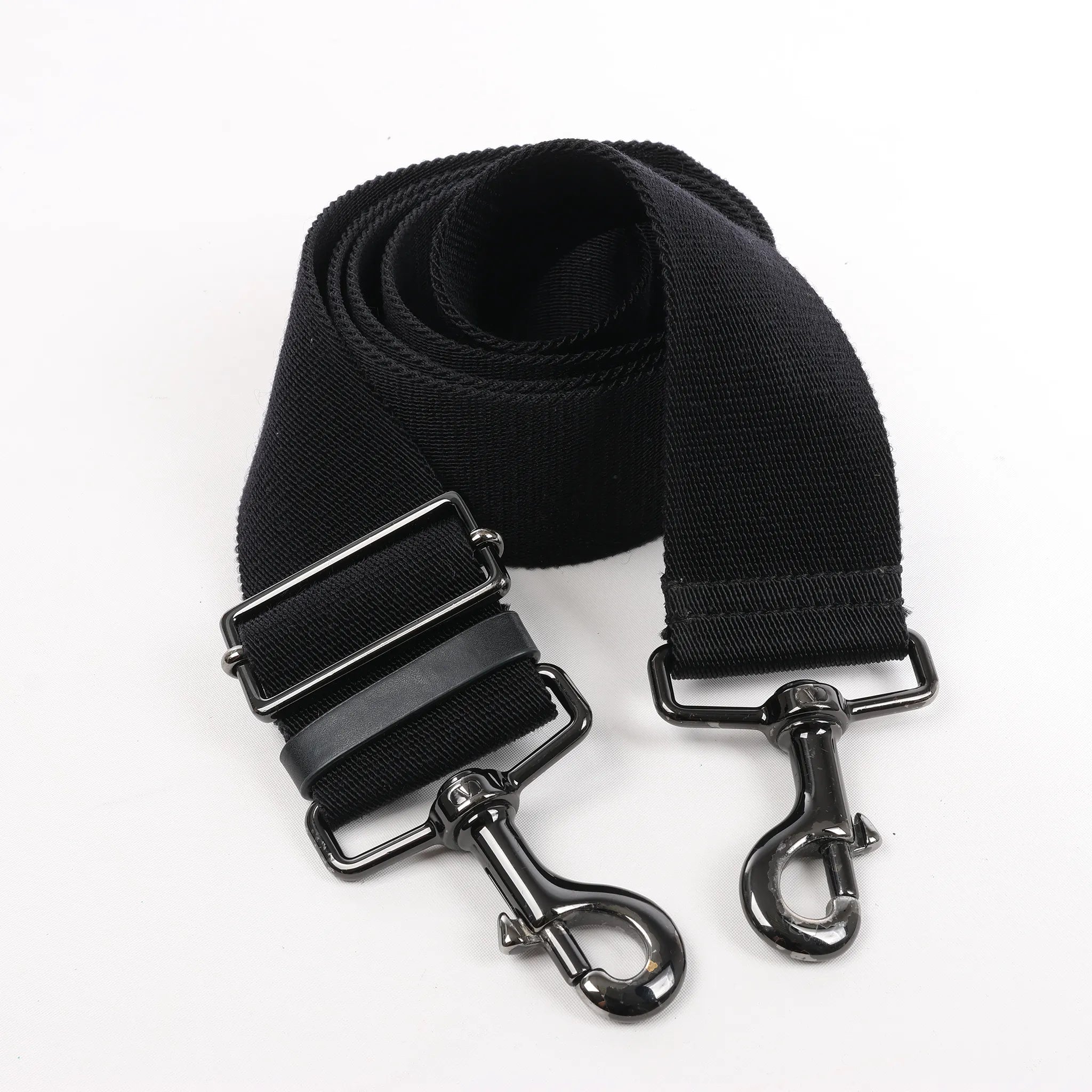Valentino Garavani VLTN Leather Shoulder Bag in Black