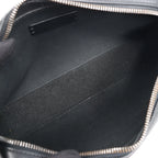 Valentino Garavani VLTN Leather Shoulder Bag in Black