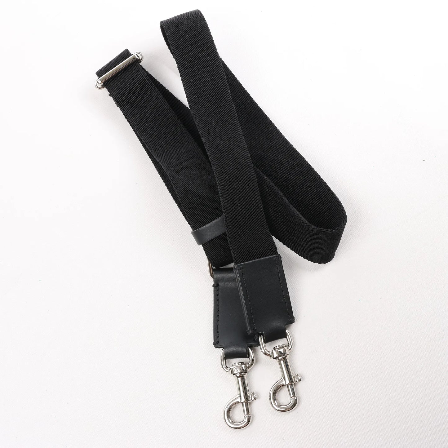 Valentino Garavani VLTN Leather Shoulder Bag in Black