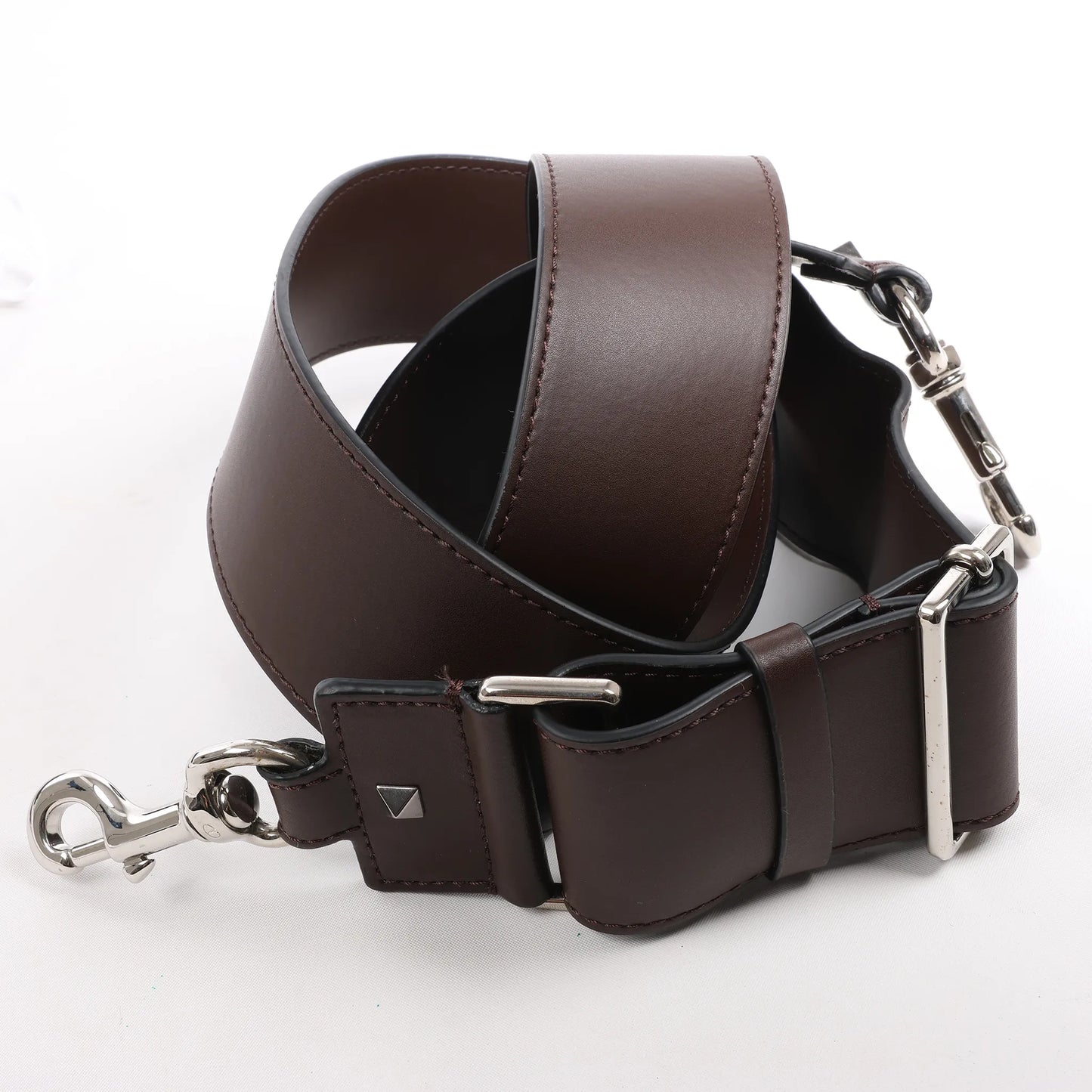 Sac à bandoulière en cuir VLTN Valentino Garavani marron