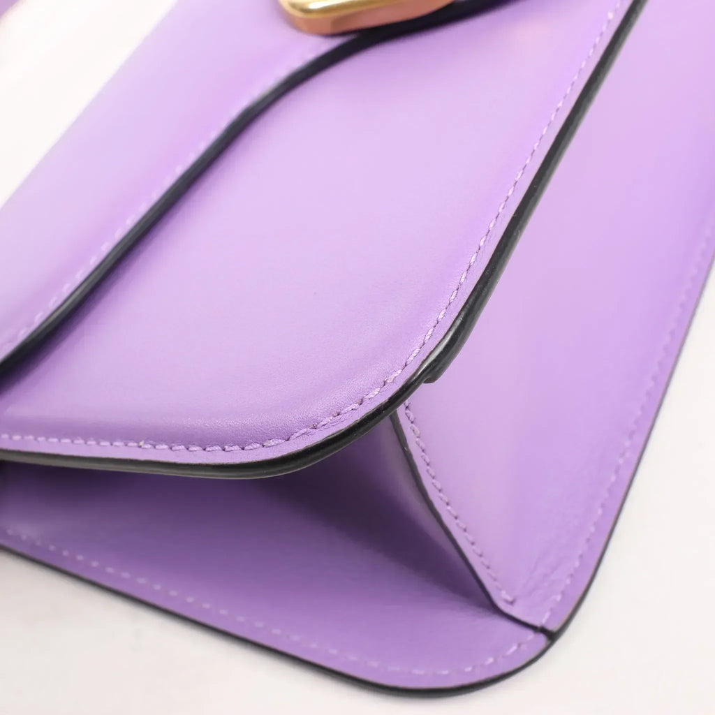 Valentino Garavani VLogo Loco 2Way Chain Handbag in Purple