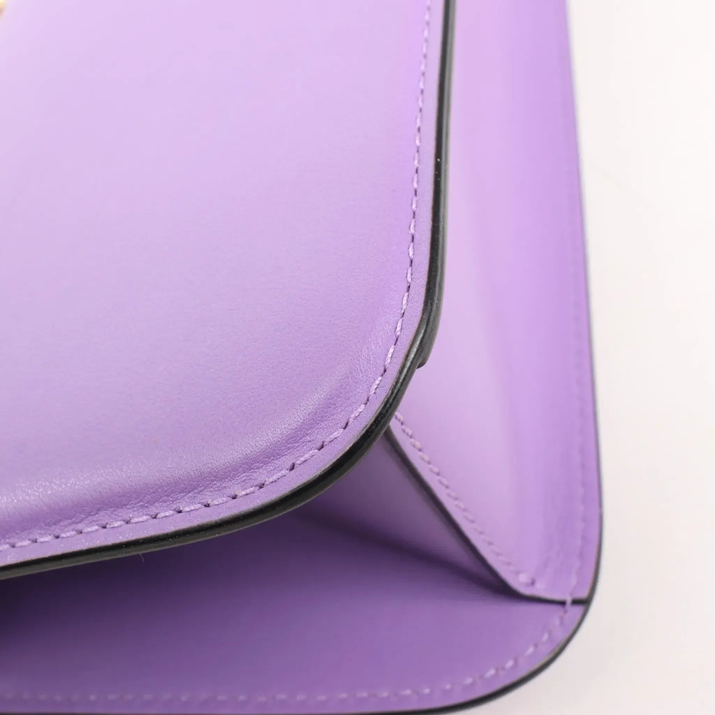 Valentino Garavani VLogo Loco 2Way Chain Handbag in Purple