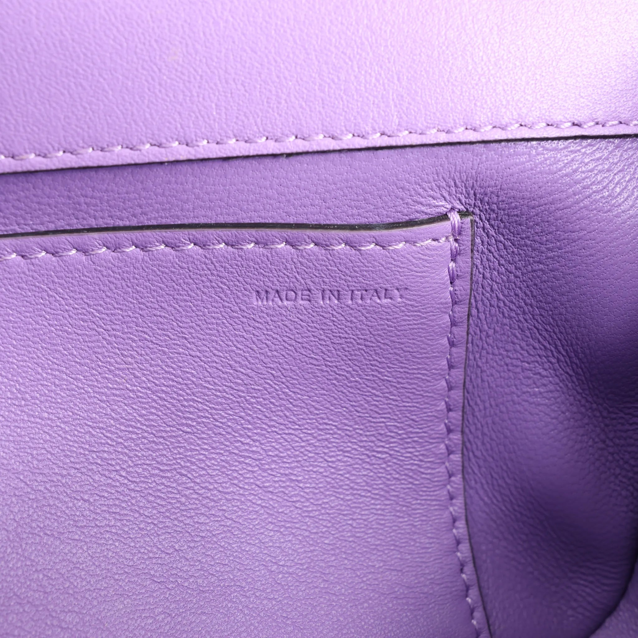 Valentino Garavani VLogo Loco 2Way Chain Handbag in Purple