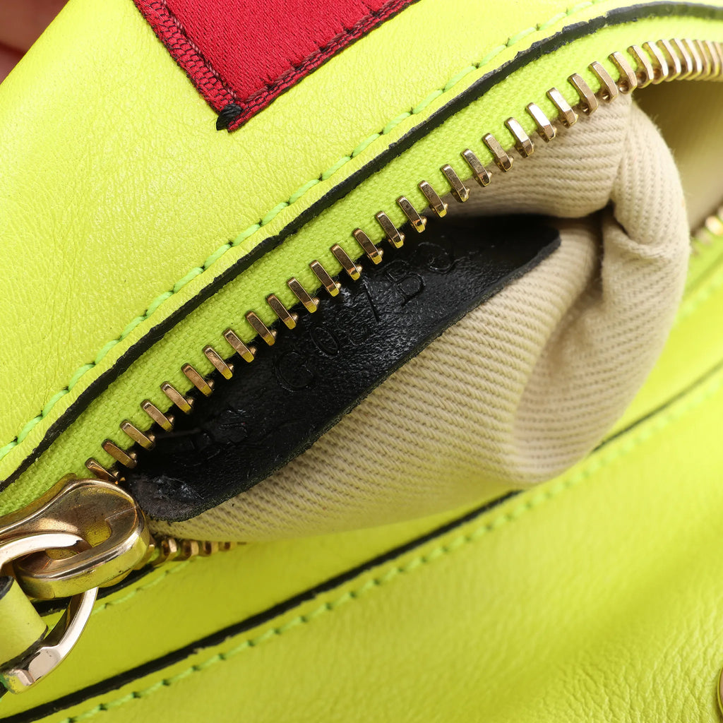 Valentino Garavani Rockstud Leather 2Way Handbag in Yellow