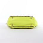 Valentino Garavani Rockstud Leather 2Way Handbag in Yellow