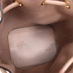 Valentino Garavani Buckets Leather 2Way Shoulder Bag in Powder Pink