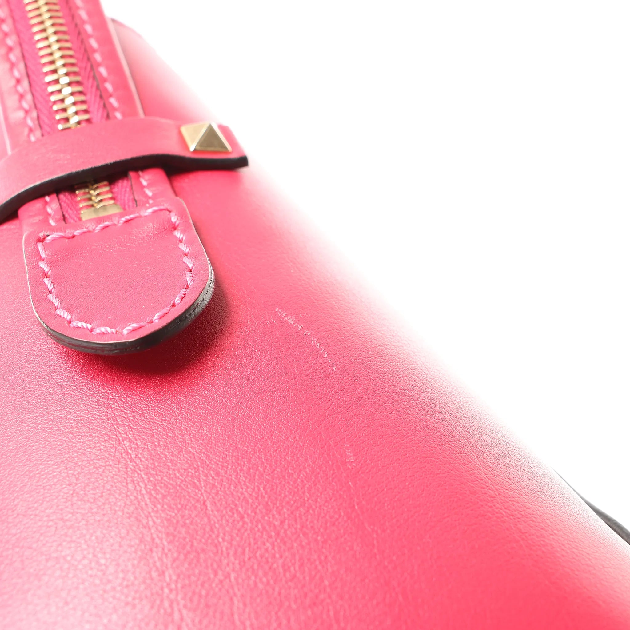 Valentino Garavani Rockstud Leather 2Way Handbag in Pink