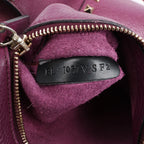 Valentino Garavani Rockstud Leather 2Way Handbag in Purple