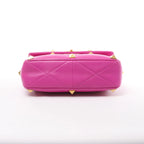 Valentino Garavani Roman Studs Leather 2-way Crossbody Bag in Pink