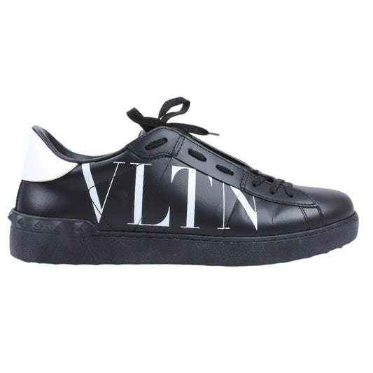 Baskets VLTN Valentino Garavani en cuir noir et blanc, pointure 42
