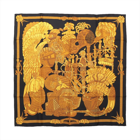 Hermès Carré 90 "ARMETS en PANACHE" Silk Scarf