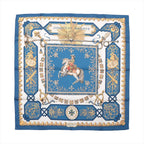 Hermès Carré 90 "LVDOVICVS MAGNVS" Silk Scarf