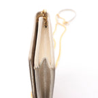 Saint Laurent Paris Kate Small Tassel Crossbody Bag in Silver Glitter