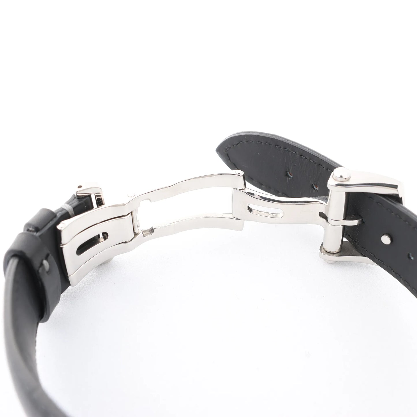 Zenith Chronometro TIPO CP-2 03.2240.4069 SS x Leather AT Watch with Black Dial