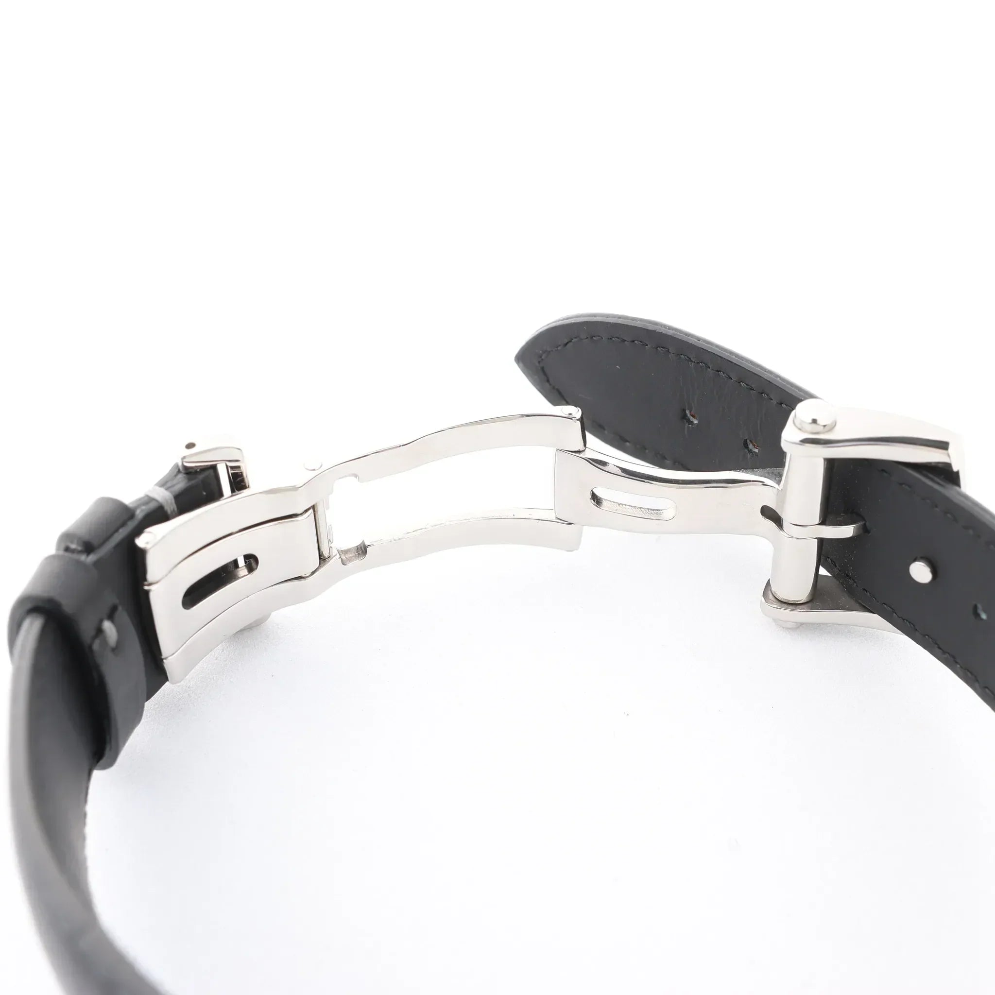 Zenith Chronometro TIPO CP-2 03.2240.4069 SS x Leather AT Watch with Black Dial
