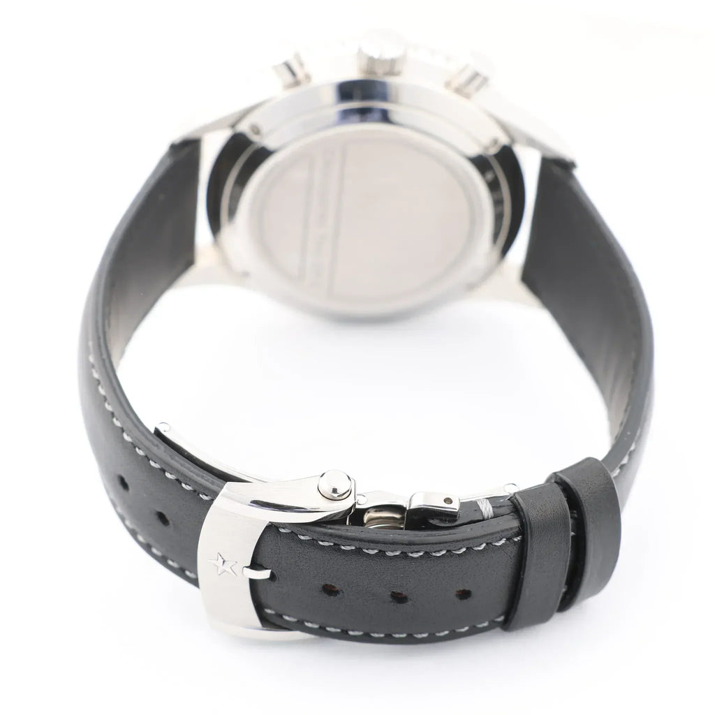 Zenith Chronometro TIPO CP-2 03.2240.4069 SS x Leather AT Watch with Black Dial