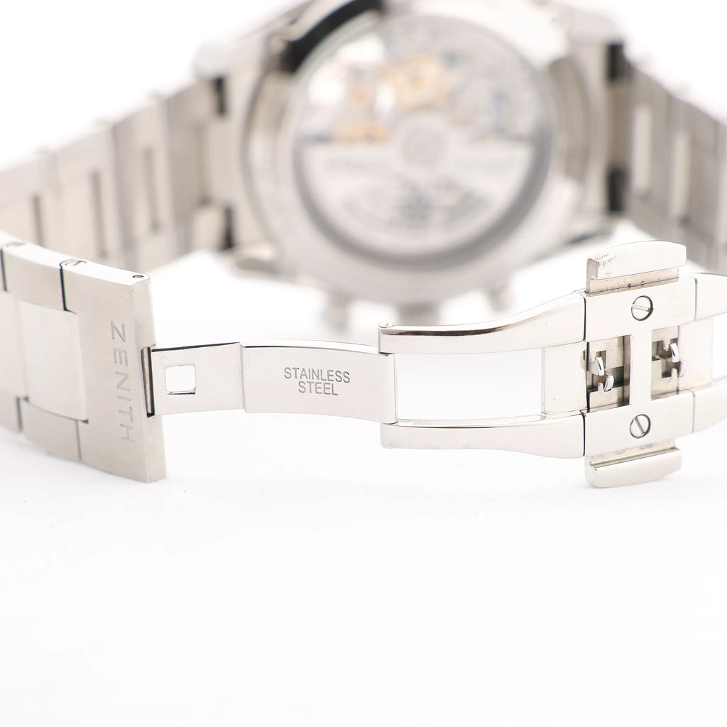 Zenith El Primero CHRONOMASTER OPEN 03.2040.4061/23.M2040 379233 SS AT Watch with Gray Dial