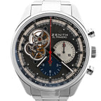Zenith El Primero CHRONOMASTER OPEN 03.2040.4061/23.M2040 379233 SS AT Watch with Gray Dial
