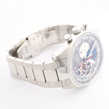 Zenith El Primero CHRONOMASTER OPEN 03.2040.4061/23.M2040 379233 SS AT Watch with Gray Dial