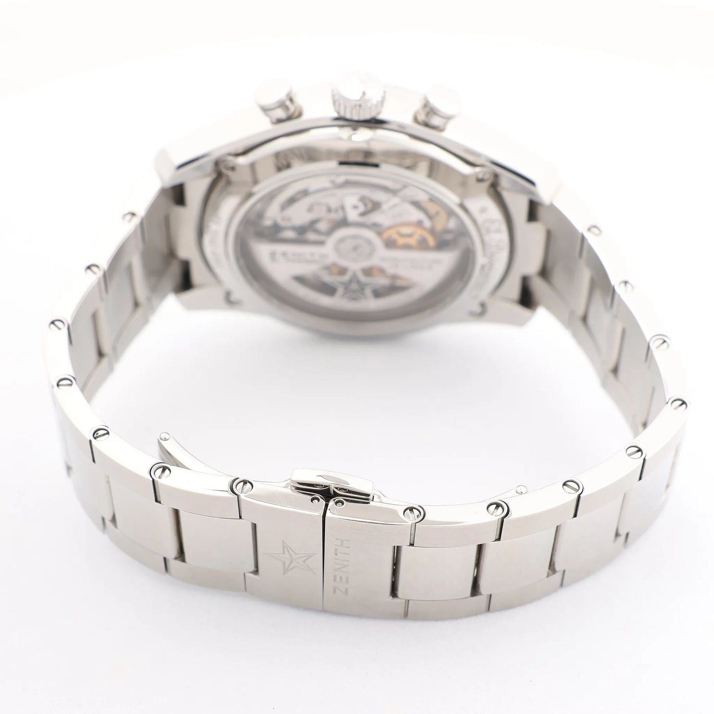 Zenith El Primero CHRONOMASTER OPEN 03.2040.4061/23.M2040 379233 SS AT Watch with Gray Dial