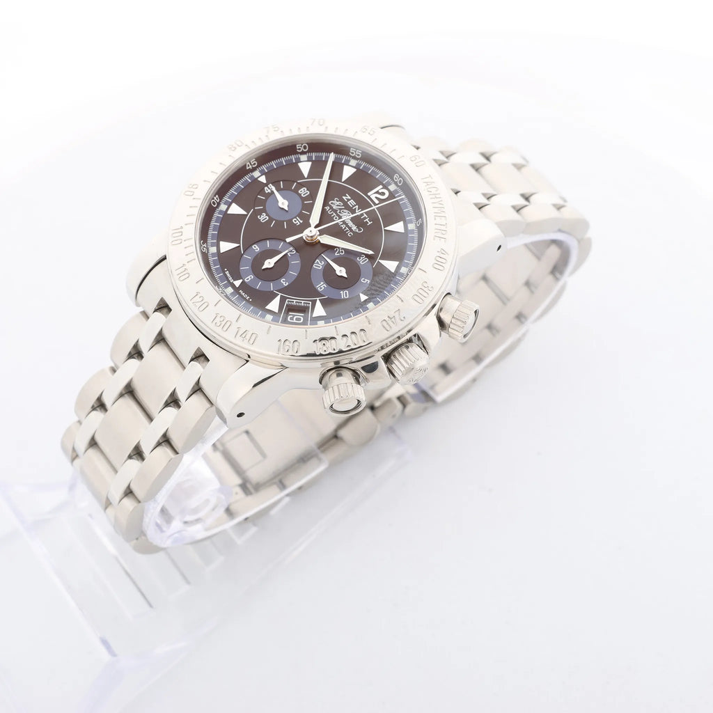 Zenith Rainbow El Primero 02.0461.400/71 SS AT Watch with Black Dial