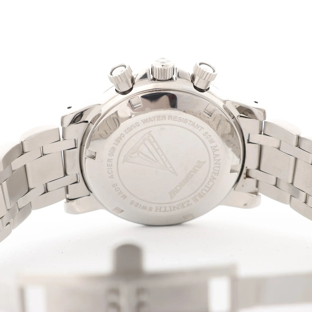 Zenith Rainbow El Primero 02.0461.400/71 SS AT Watch with Black Dial