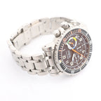 Zenith El Primero Rainbow Flyback 02.0480.405 SS AT Watch with Black Dial